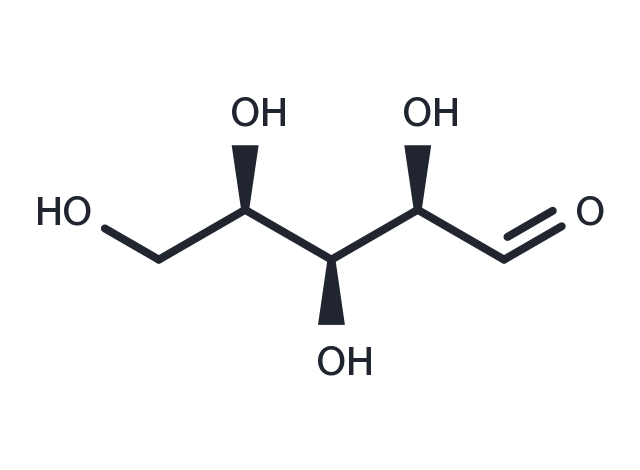 D-(+)-Xylose Chemical Structure
