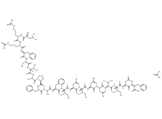 Gersizangitide acetate Chemical Structure