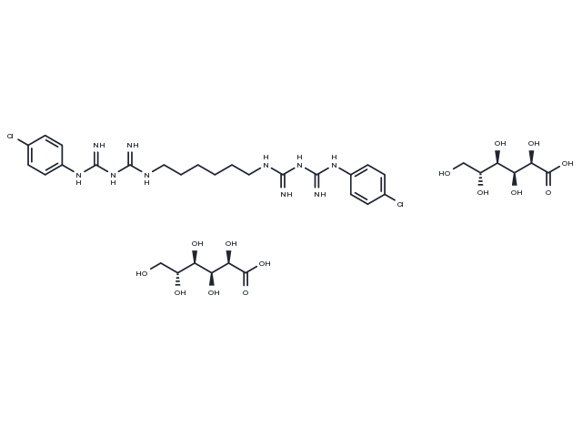 Chlorhexidine digluconate Chemical Structure