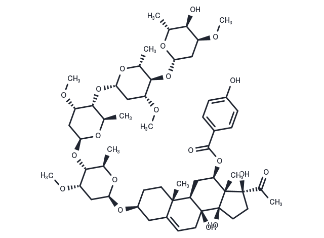 Otophylloside O Chemical Structure