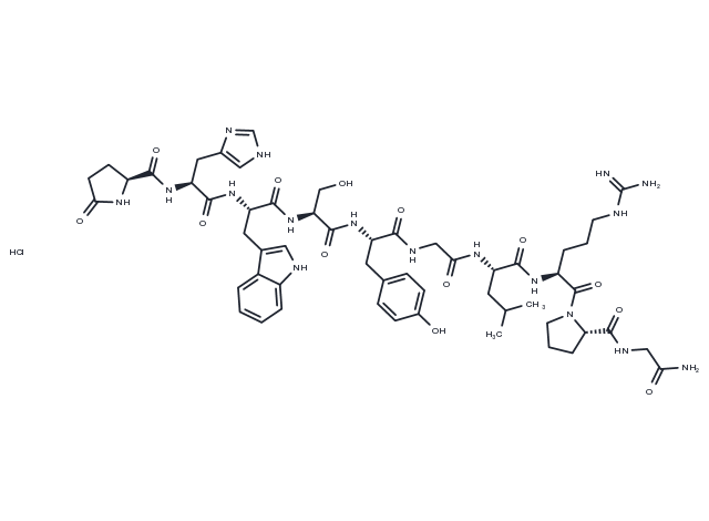 Gonadorelin HCl Chemical Structure