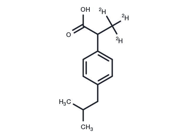 Ibuprofen-d3 Chemical Structure