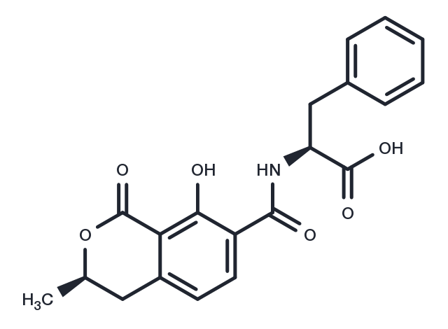 Ochratoxin B Chemical Structure