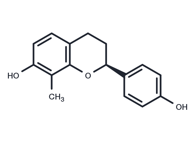 7,4'-Dihydroxy-8-methylflavan Chemical Structure