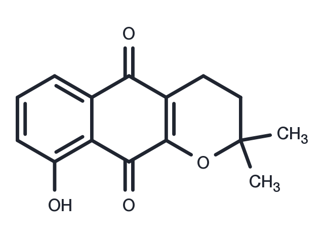 TargetMol Chemical Structure 9-Hydroxy-alpha-lapachone