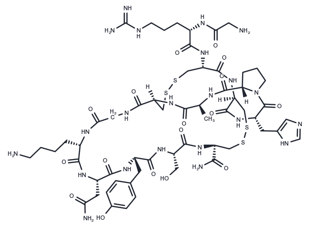 α-Conotoxin M I Chemical Structure