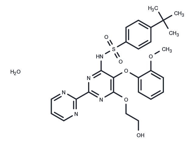 TargetMol Chemical Structure Bosentan (hydrate)