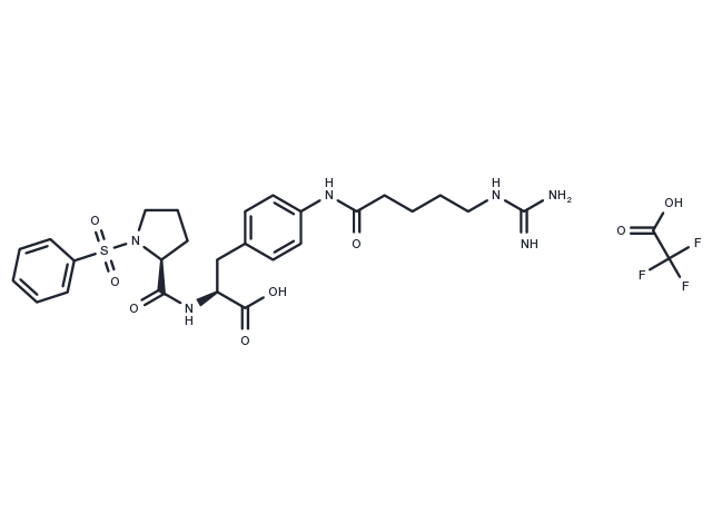 TargetMol Chemical Structure αvβ1 integrin-IN-1 TFA (1689540-62-2 free base)
