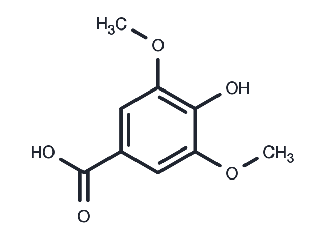 Syringic acid Chemical Structure