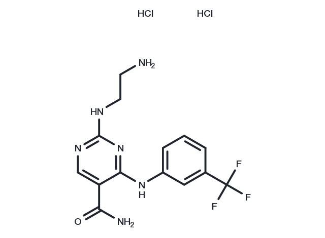 TargetMol Chemical Structure Syk Inhibitor II dihydrochloride