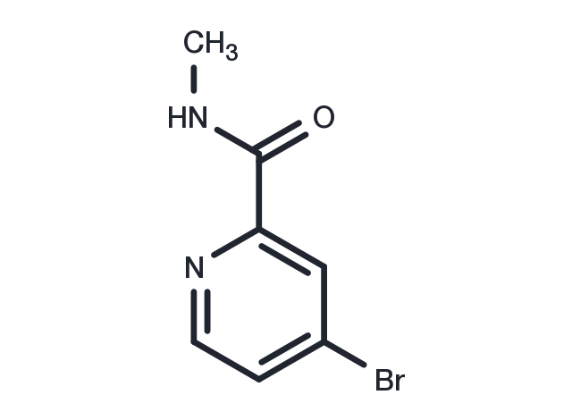 4-Bromo-N-methylpicolinamide Chemical Structure