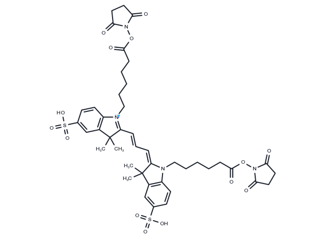 TargetMol Chemical Structure Cy 3 Non-Sulfonated