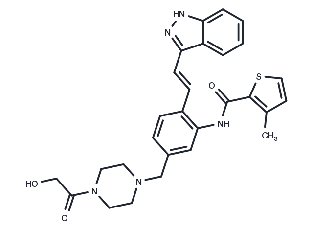TargetMol Chemical Structure KW-2450 free base