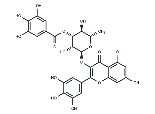 TargetMol Chemical Structure 3''-O-Galloylmyricitrin