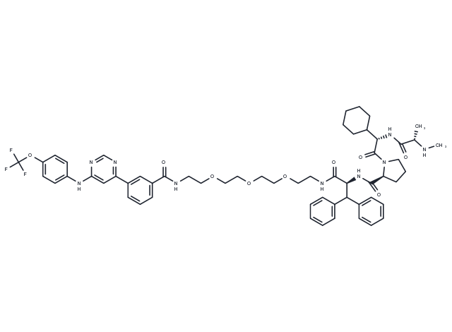 TargetMol Chemical Structure SNIPER(ABL)-015