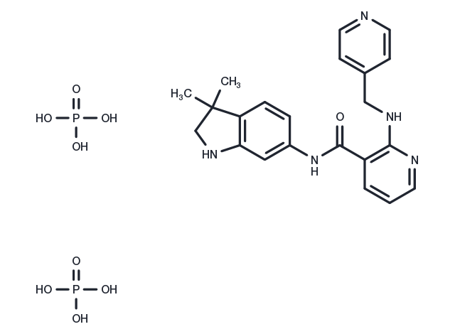 TargetMol Chemical Structure Motesanib Diphosphate