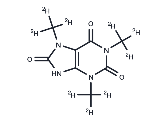 1,3,7-Trimethyluric Acid-d9 Chemical Structure