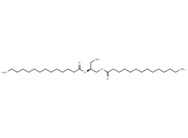 TargetMol Chemical Structure 1,2-Dimyristoyl-sn-glycerol