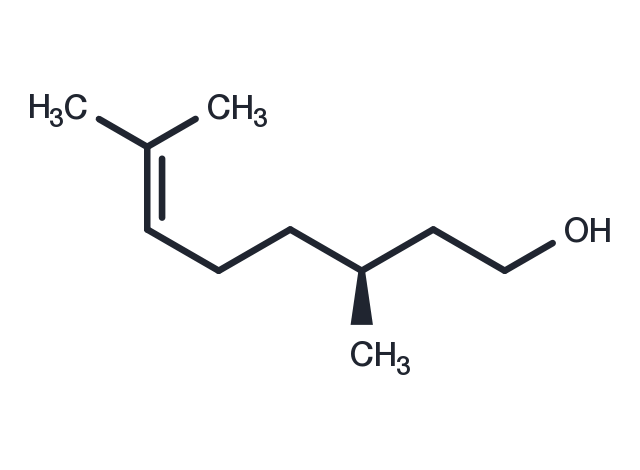 TargetMol Chemical Structure (S)-(-)-beta-Citronellol