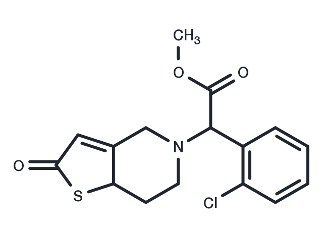 2-oxo Clopidogrel Chemical Structure