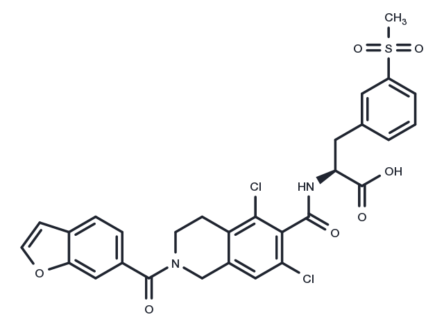 TargetMol Chemical Structure Lifitegrast