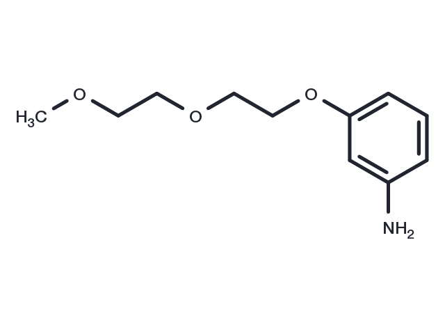 m-PEG2-O-Ph-3-NH2 Chemical Structure