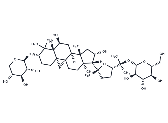 Isoastragaloside IV Chemical Structure