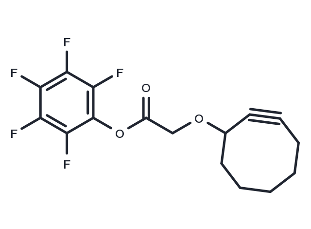 Cyclooctyne-O-PFP ester Chemical Structure