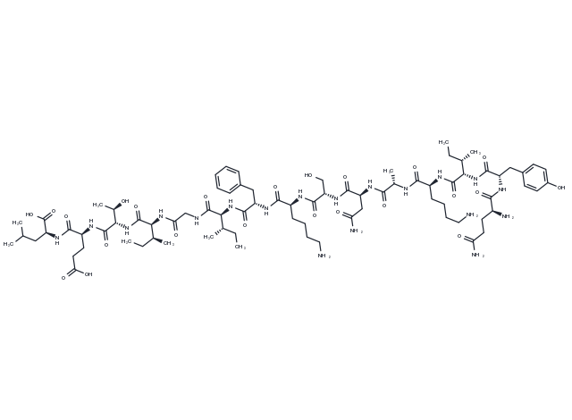 Tetanus Toxin (830–844) Chemical Structure