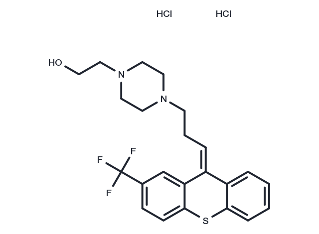 TargetMol Chemical Structure cis-(Z)-Flupentixol dihydrochloride