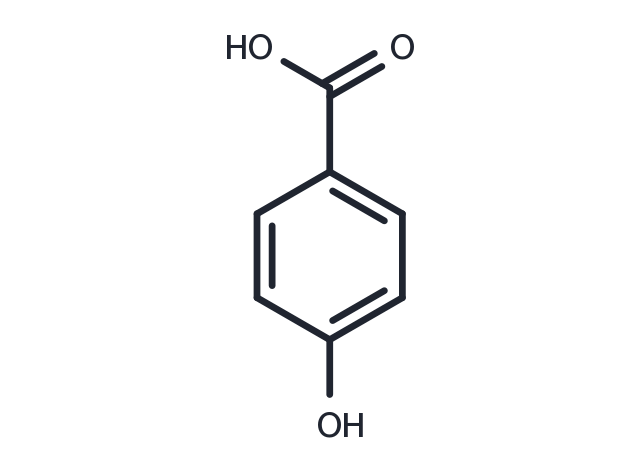 4-Hydroxybenzoic acid Chemical Structure