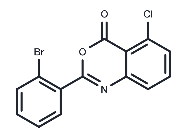 TargetMol Chemical Structure 2-(2-bromophenyl)-5-chloro-4H-3,1-benzoxazin-4-one
