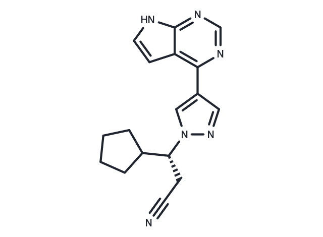 TargetMol Chemical Structure Ruxolitinib