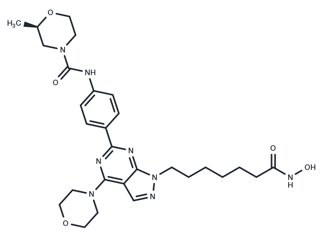 TargetMol Chemical Structure HDACs/mTOR Inhibitor 1
