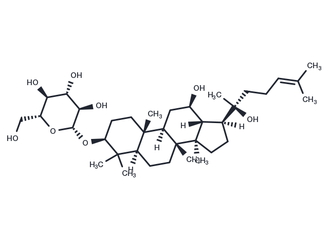 TargetMol Chemical Structure Ginsenoside Rh2