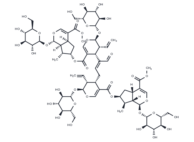 Dipsanoside B Chemical Structure