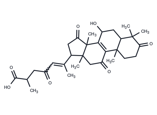 TargetMol Chemical Structure Ganoderenic acid D