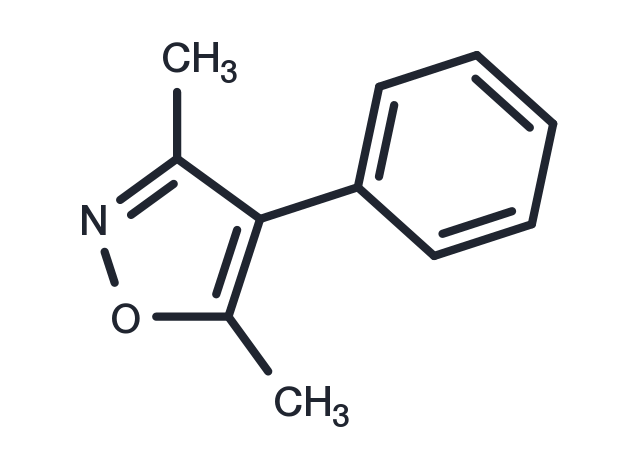 3,5-dimethyl-4-phenyl-1,2-oxazole Chemical Structure