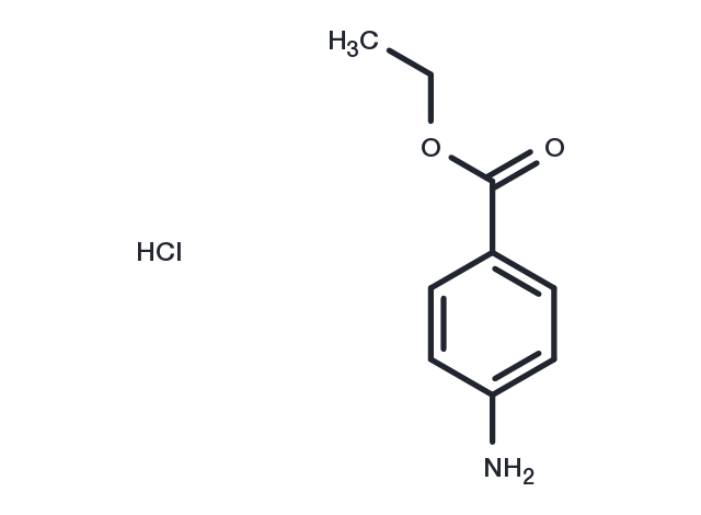 TargetMol Chemical Structure Benzocaine hydrochloride