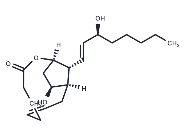 TargetMol Chemical Structure Prostaglandin F2α 1,11-lactone
