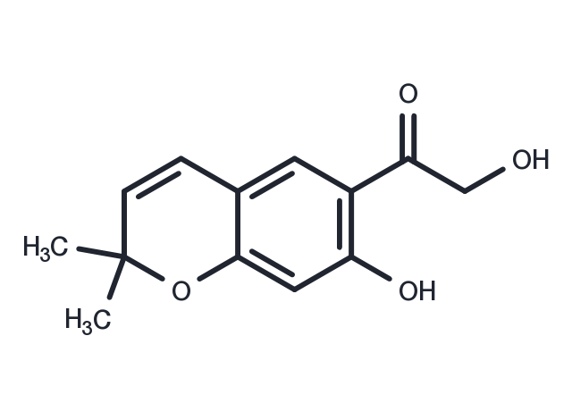 Desacetylripariochromene B Chemical Structure