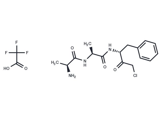 AAF-CMK (trifluoroacetate salt) Chemical Structure