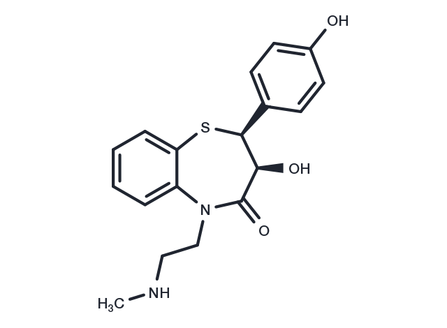 Deacetyl-N,O-didemethyldiltiazem Chemical Structure