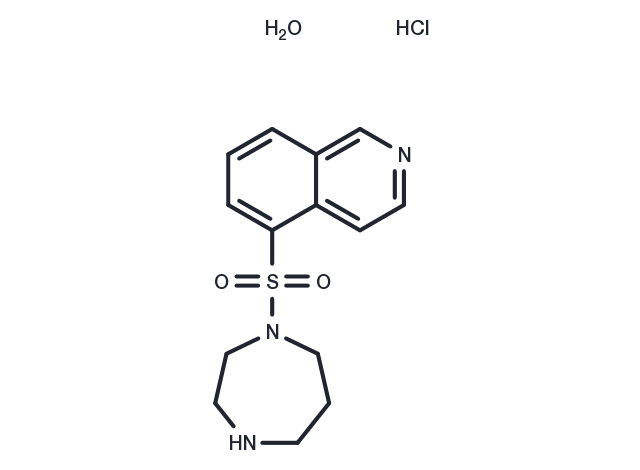 Fasudil hydrochloride hydrate Chemical Structure