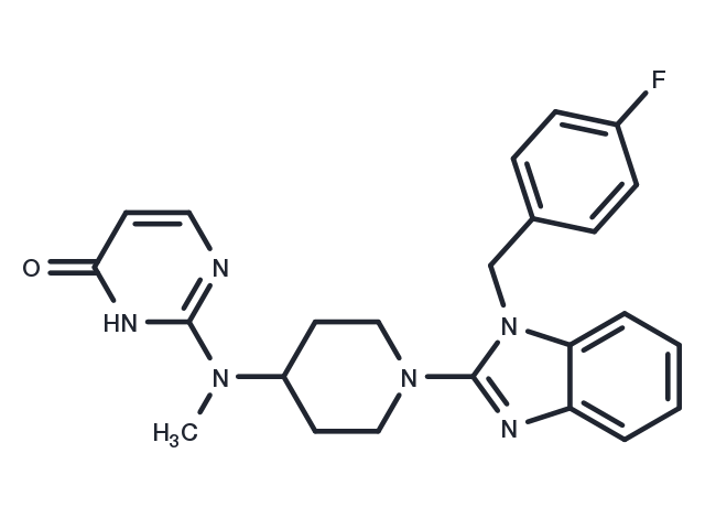 Mizolastine Chemical Structure