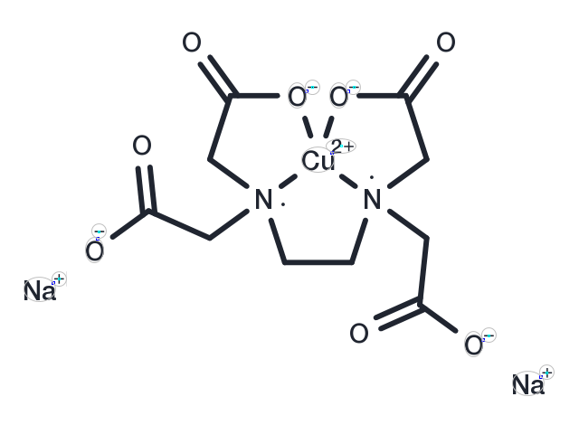 TargetMol Chemical Structure EDTA copper(II) disodium salt