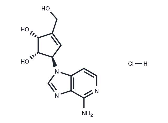 TargetMol Chemical Structure 3-deazaneplanocin A HCl