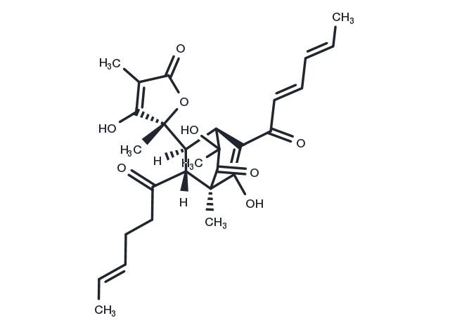 Dihydrotrichotetronine Chemical Structure