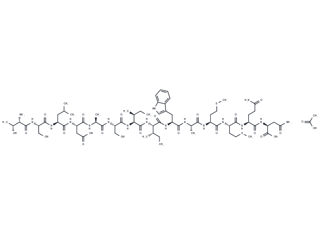 Disitertide acetate Chemical Structure