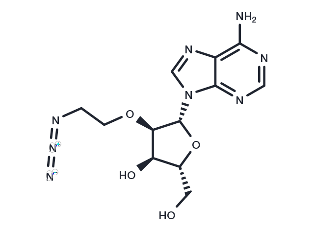 2'-O-(2-Azidoethyl)adenosine Chemical Structure